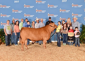 Aniston Patschke Champion Maine Houston Livestock Show