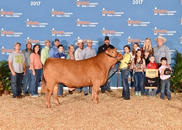 Aniston Patschke Champion Maine Houston Livestock Show