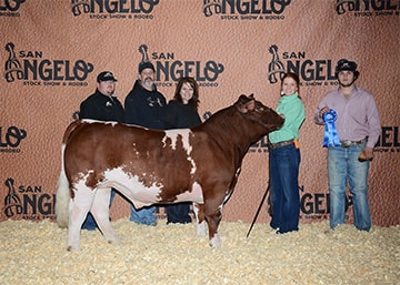 Kenley Frazier Champion Light Weight British San Angelo Stock Show