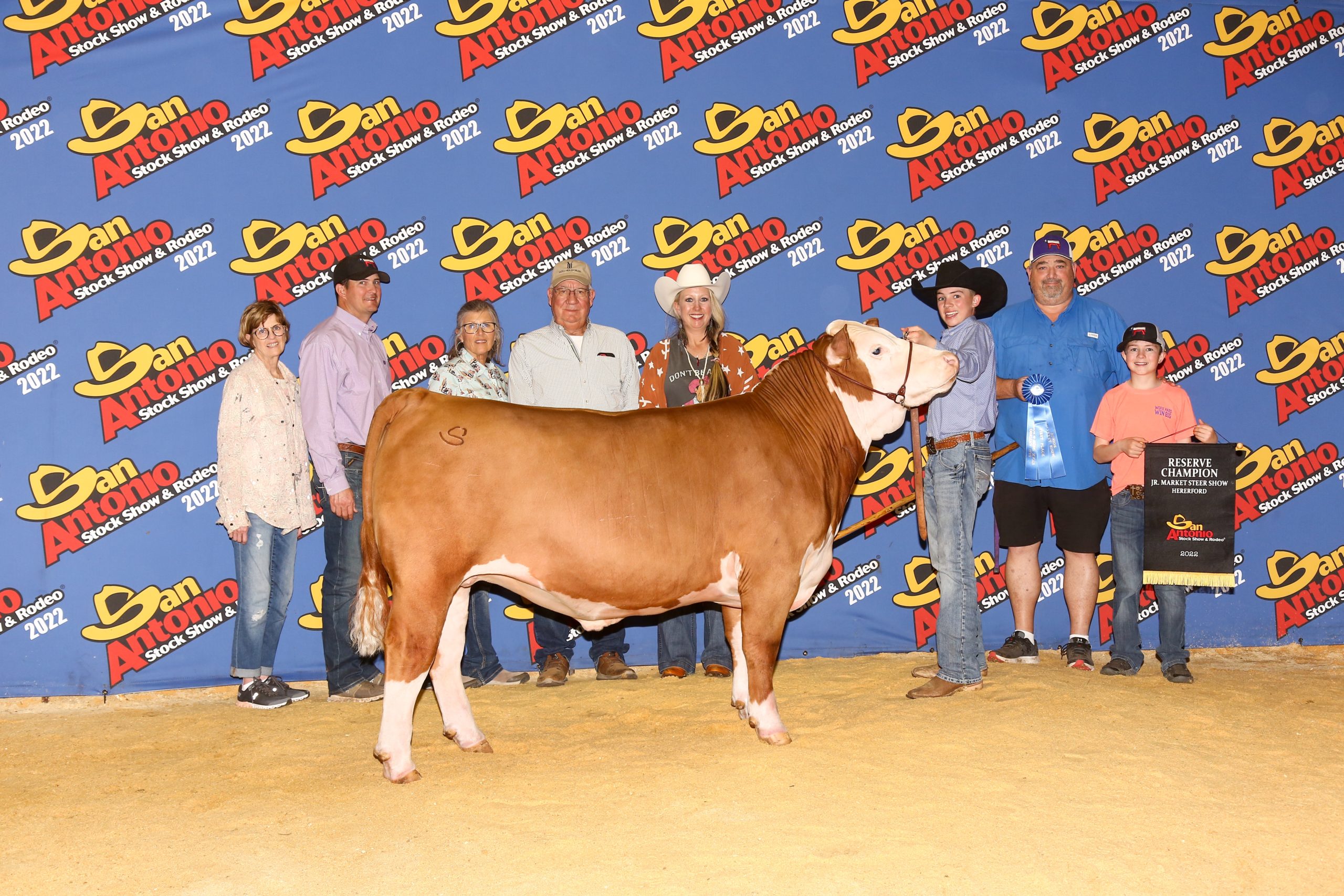 Reserve Champion Hereford - San Antonio 2022 - Ryder Day