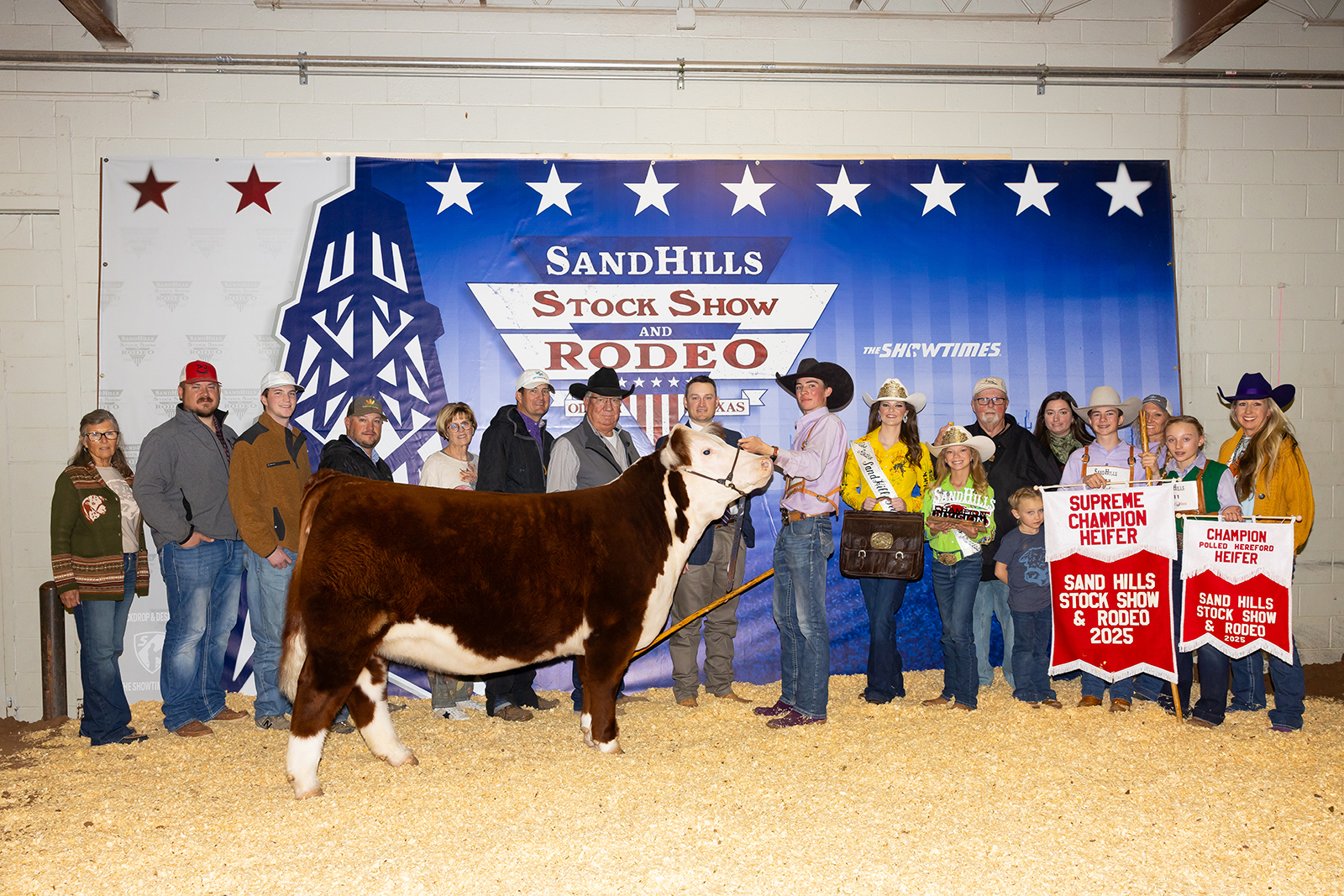 Supreme Champion Heifer, 2025 SandHills, Ryder Day